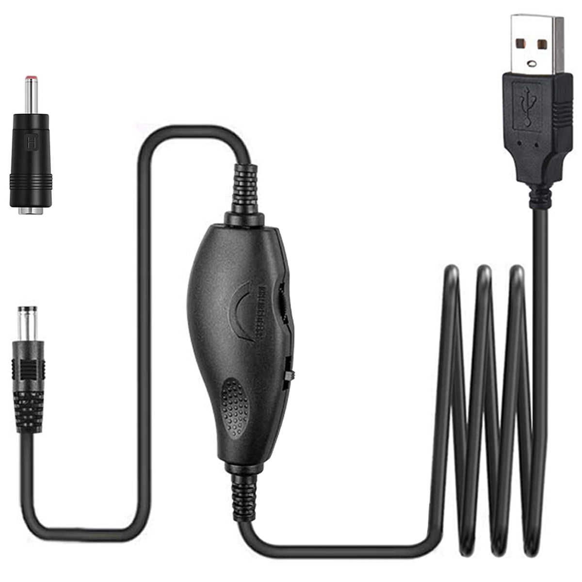 Gzzscortd electric nail drill power cord with USB charger for on-the-go use.