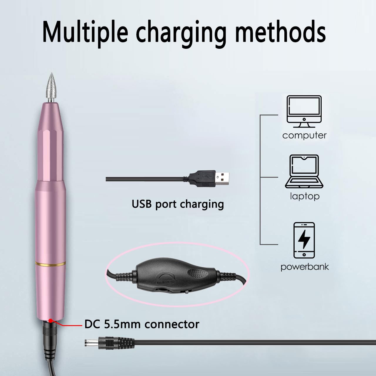 Gzzscortd portable USB power solution keeps drills powered anywhere.