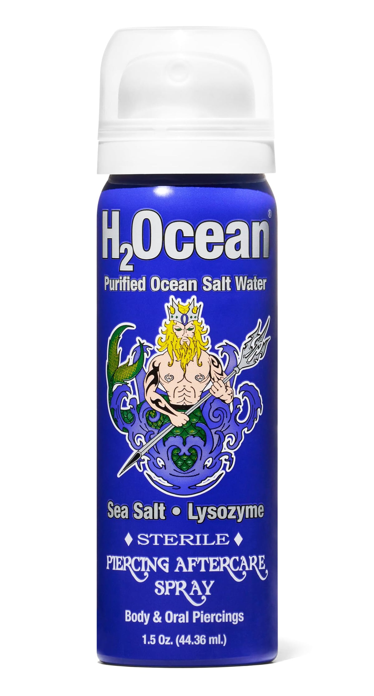 H2Ocean cuidado posterior en atomizador para piercing suave