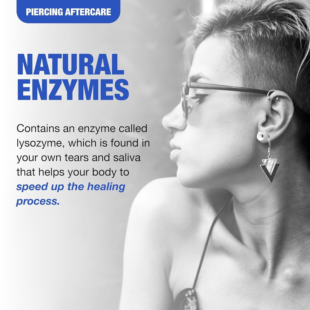 H2Ocean ear piercing use covers cartilage and lobes care.