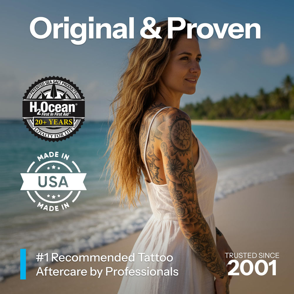 H2Ocean Azul Verde sin alcohol ni fragancia para cuidado sensible