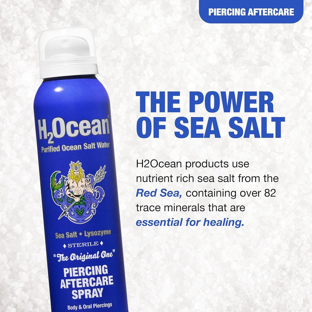 H2Ocean sea salt lysozyme formula supports mild, effective cleansing.