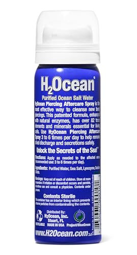 H2Ocean solución sal marina en atomizador para limpieza diaria