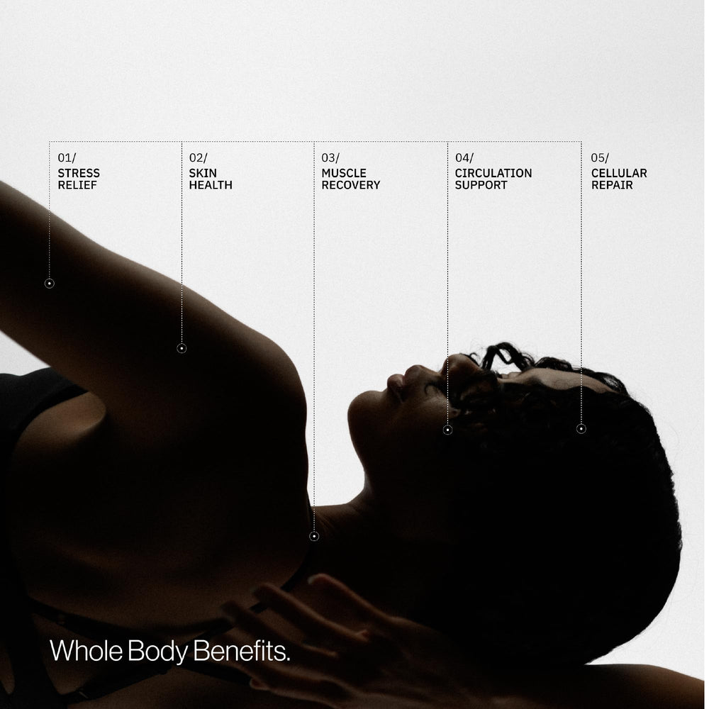 Full-body bath promoting relaxation and recovery with H2TAB.