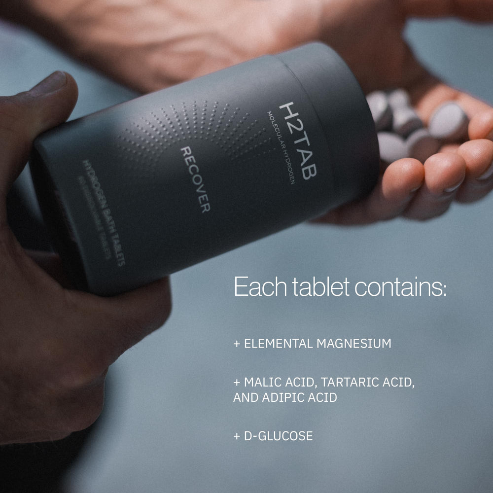 H2TAB skin hydration closeup showing improved texture.