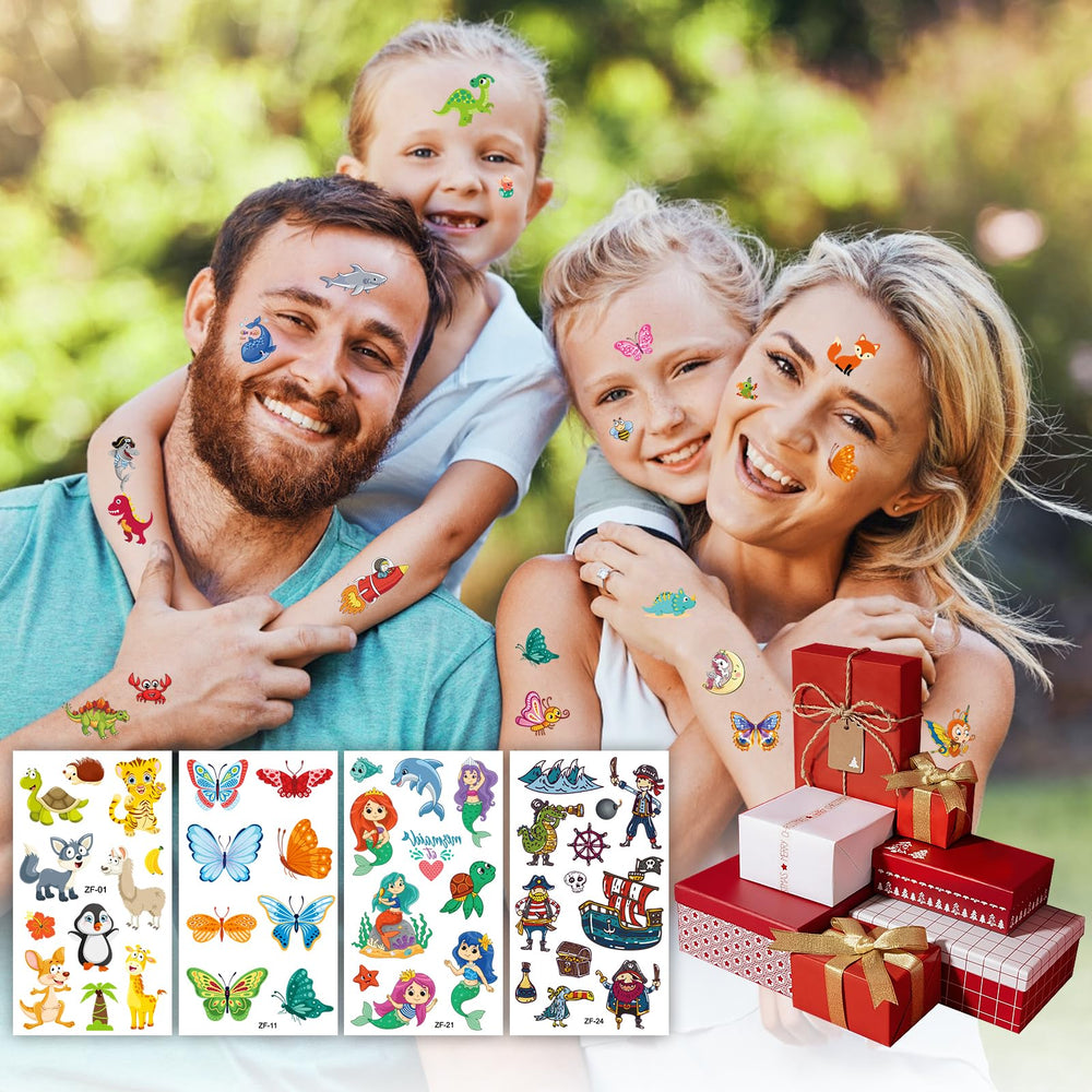Habett Tatuajes para niños: diseños para brazos y piernas para juego libre.