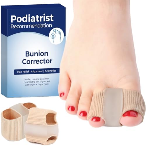 Habioer bunion corrector two-pack supports daily toe alignment and comfort.