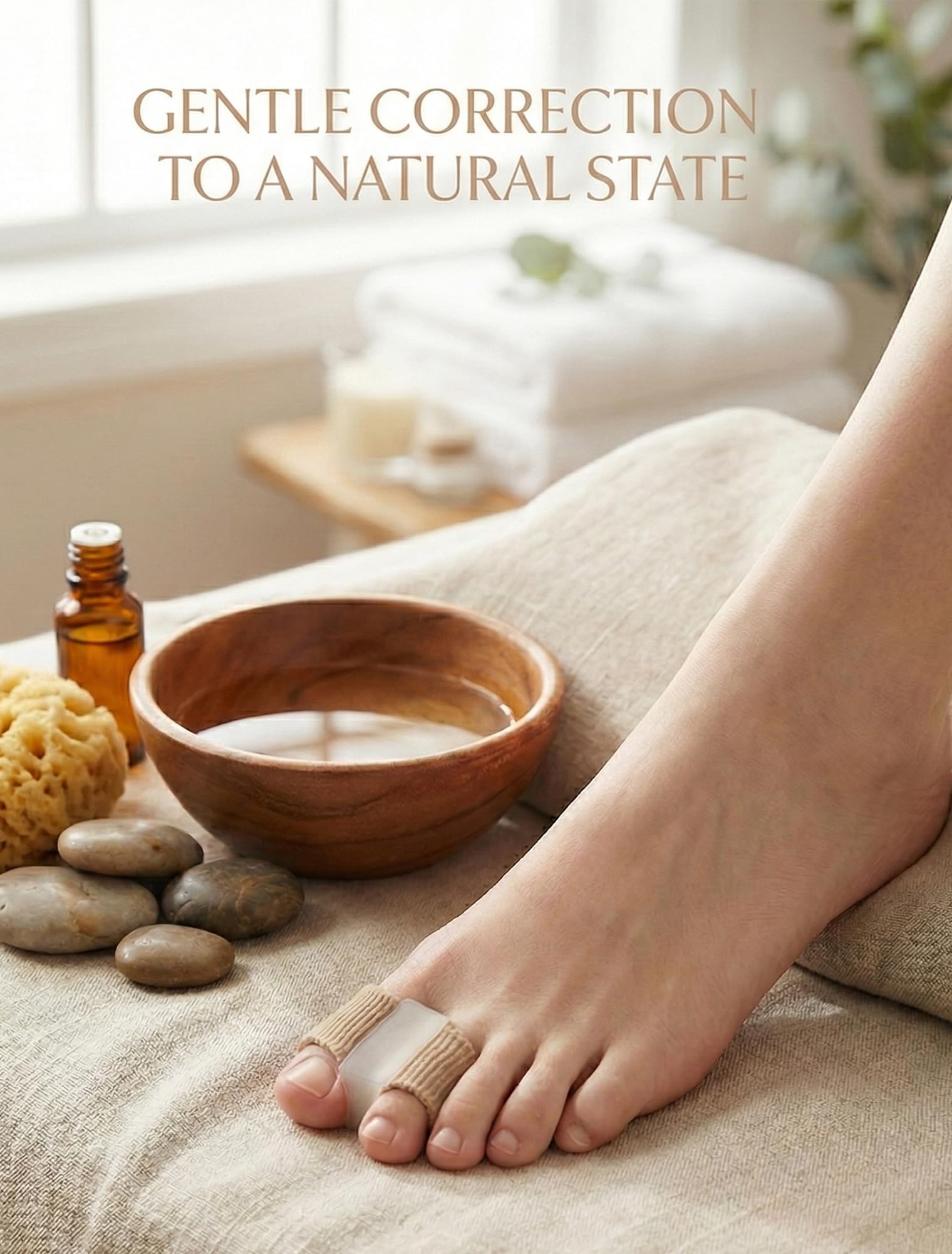 Habioer toe spacers promote natural toe alignment to reduce rubbing.