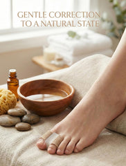 Habioer toe spacers promote natural toe alignment to reduce rubbing.