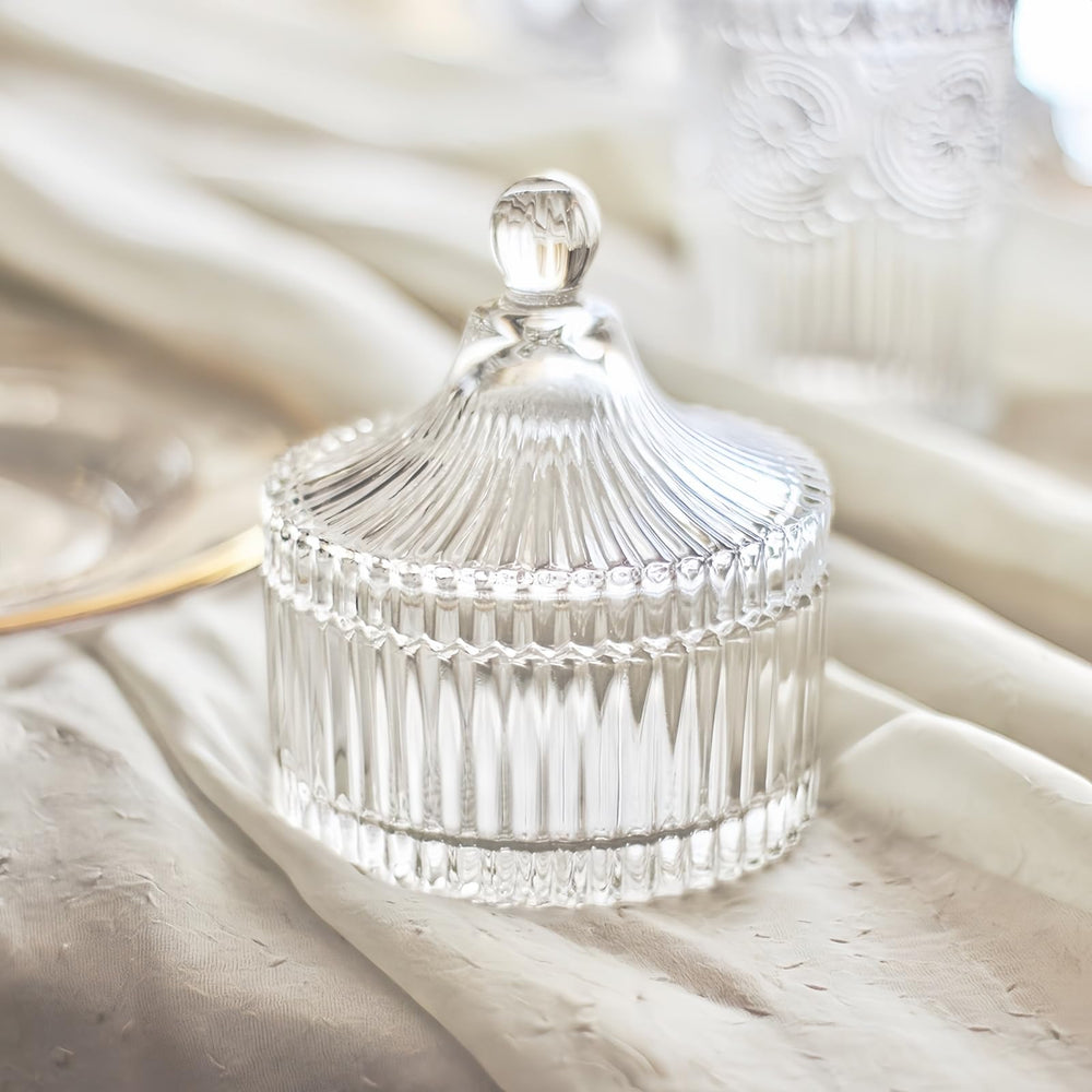 Habitable Tree glass jar blends vintage elegance with practical storage