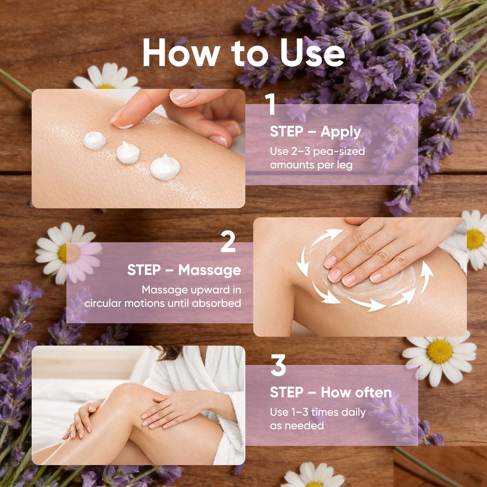 HABOHUSE Neuropathy Cream relaxing scene suggesting quick-absorbing relief.
