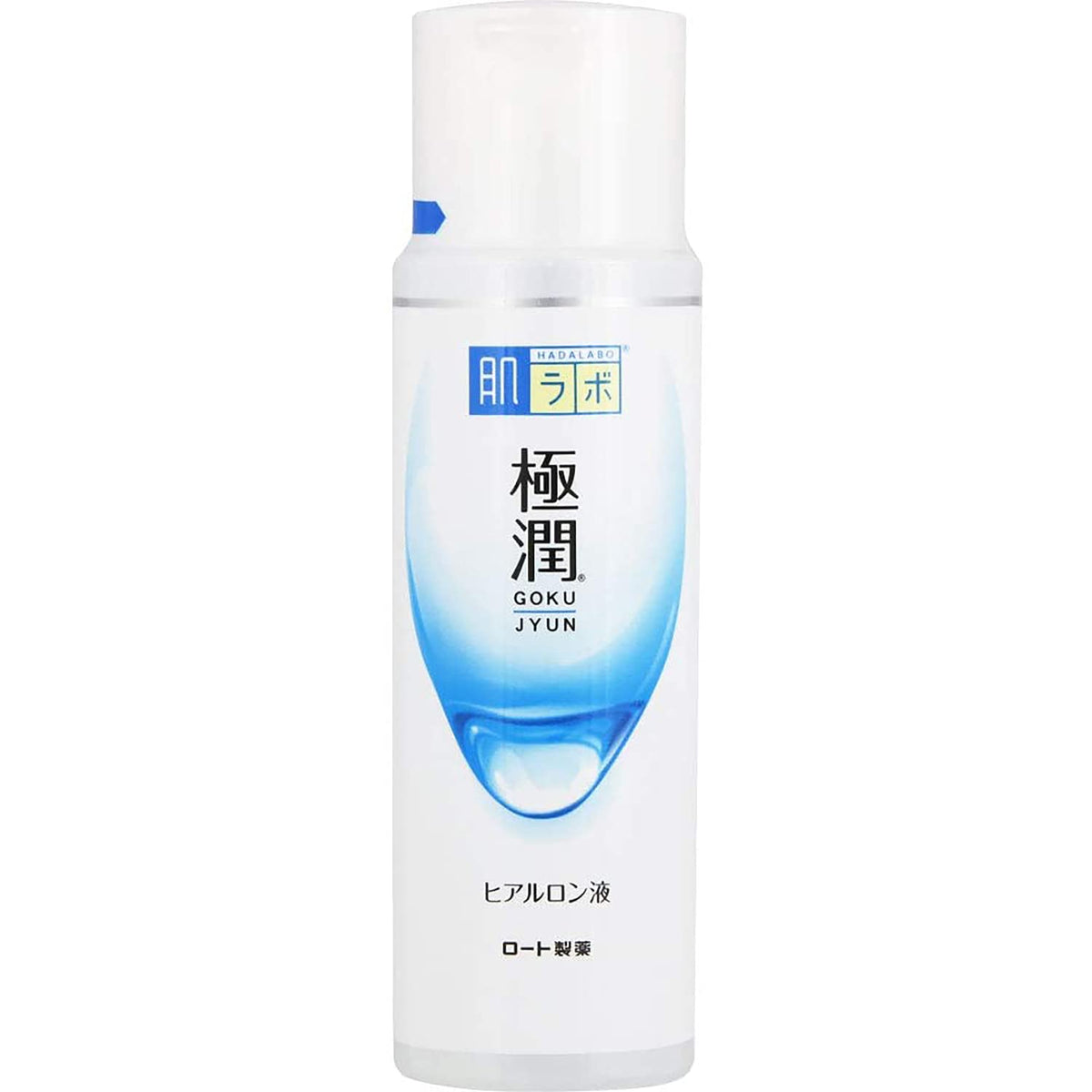 Loción Gokujyun de Hada Labo botella, hidratación profunda para piel seca