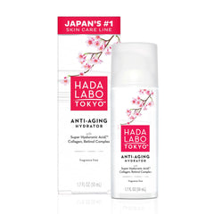 Sérum Hada Labo Tokyo en envase claro para hidratación profunda.