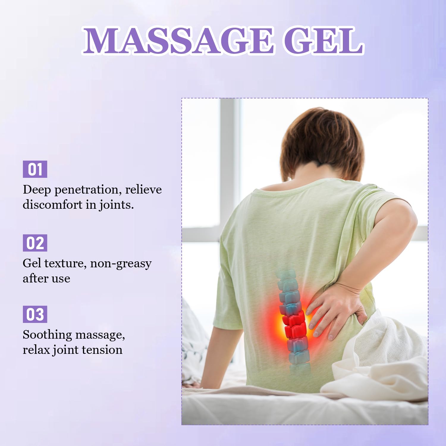 Hadaclub Gel aplicación rápida en piel, absorción inmediata.