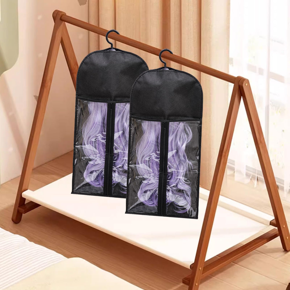 Hadwoer nonwoven fabric construction offers durable, breathable protection for wigs.