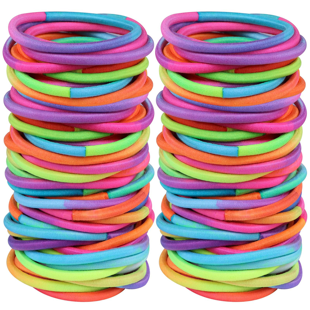 Hageolan banditas para pelo, 120 piezas, suave y duradero para uso diario.