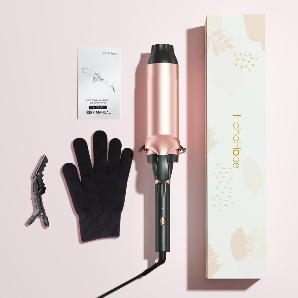 Hahahope travel-ready stand supports safe styling on the go.