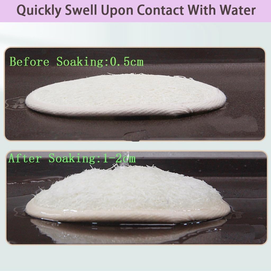 Haikuluo face and body exfoliation sponge suitable for daily cleansing.