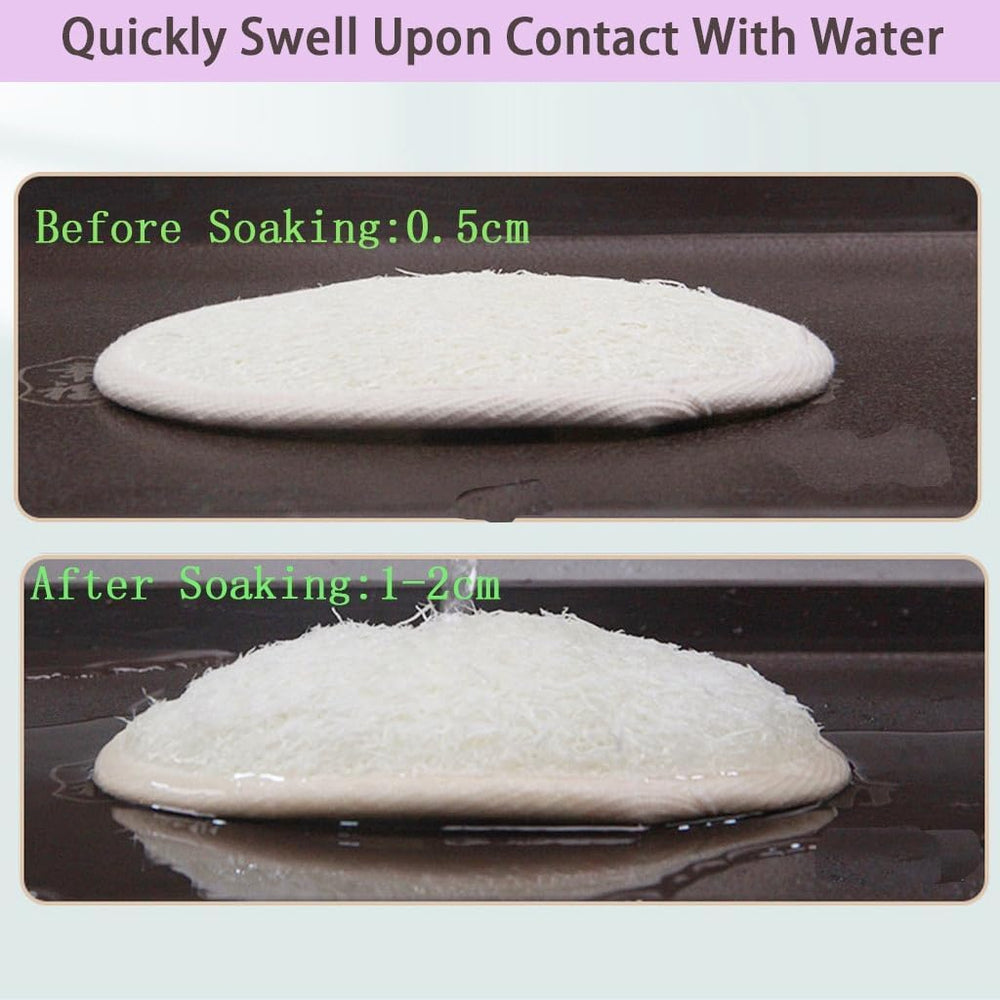 Haikuluo face and body exfoliation sponge suitable for daily cleansing.