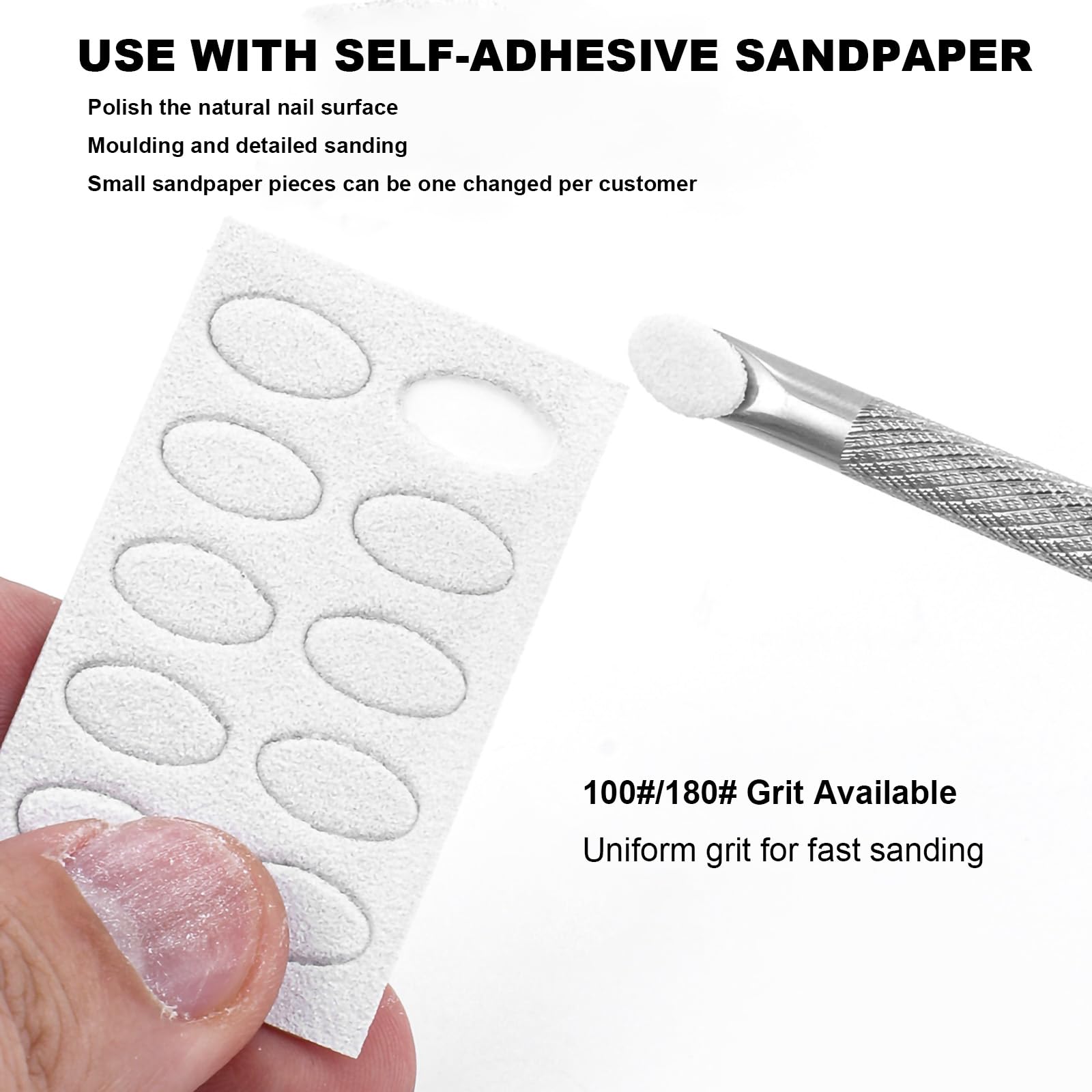 HaimiLiya beveled pusher helps lift stubborn skin for comfortable use.