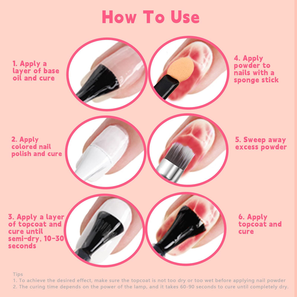 HAIOLORPRO compatible with gel, regular polish, and acrylics for versatility.