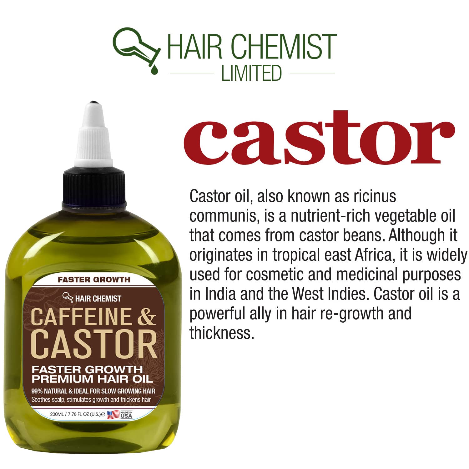 Hair Chemist Oil unisex scene emphasizes versatile care for adults.