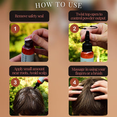 Cap twist detail on Hair Dance bottle for mess-free dispensing
