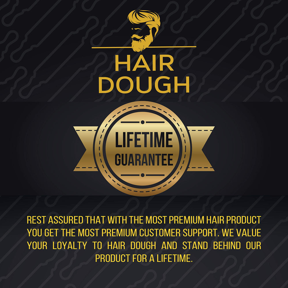 Hair Dough boxed packaging displayed for retail shopping