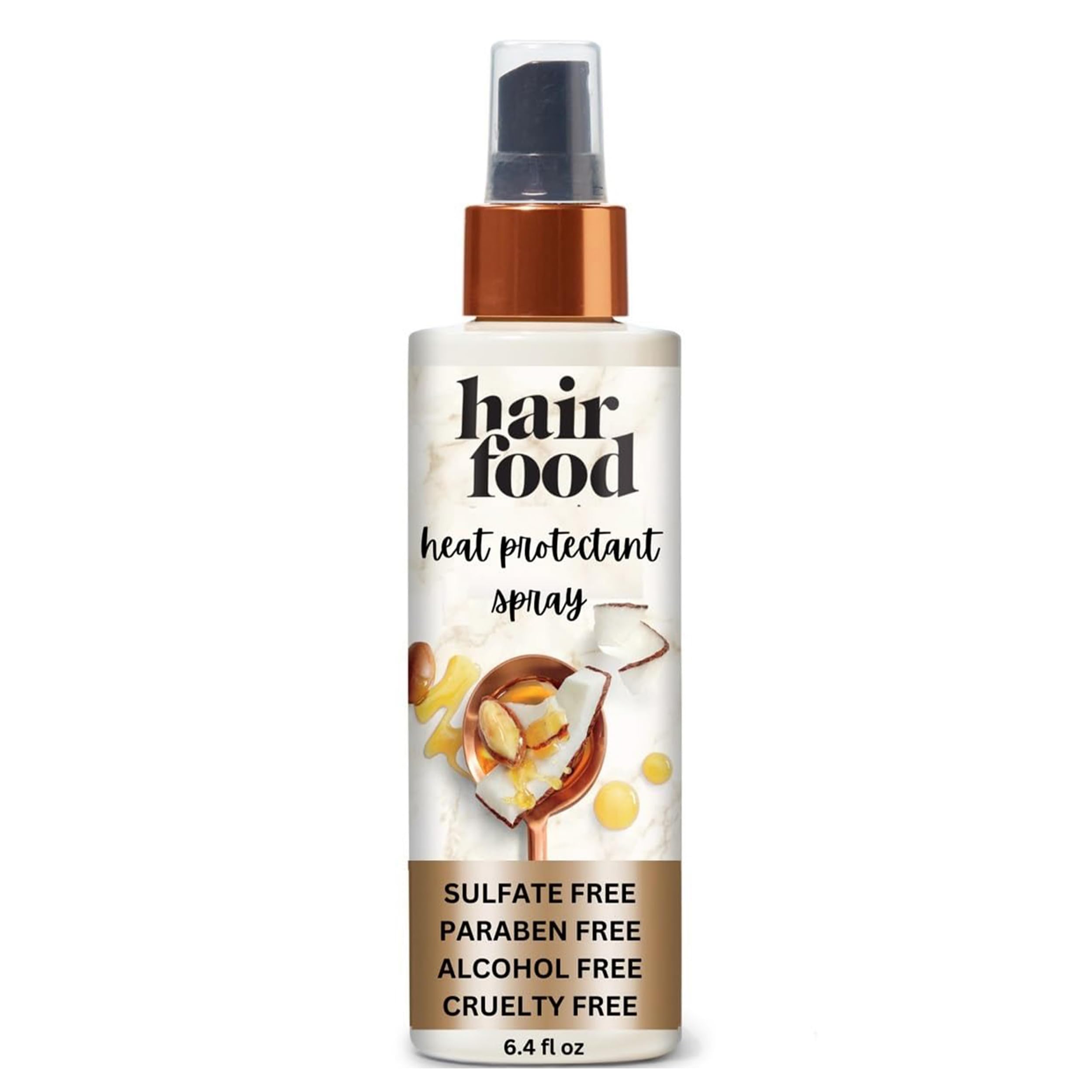 Protector térmico Hair Food en atomizador para protección de calor y brillo