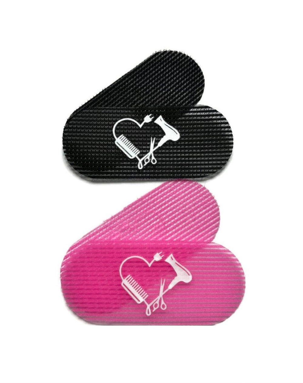 HAIR GRIPPERS: pinzas de cabello paquete de dos colores para sujetar mechones sin resbalar