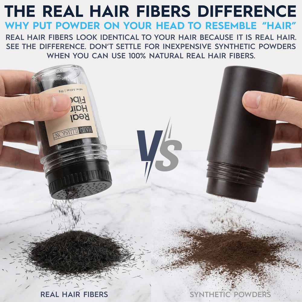 Hair Illusion suits all hair types with multiple shade options