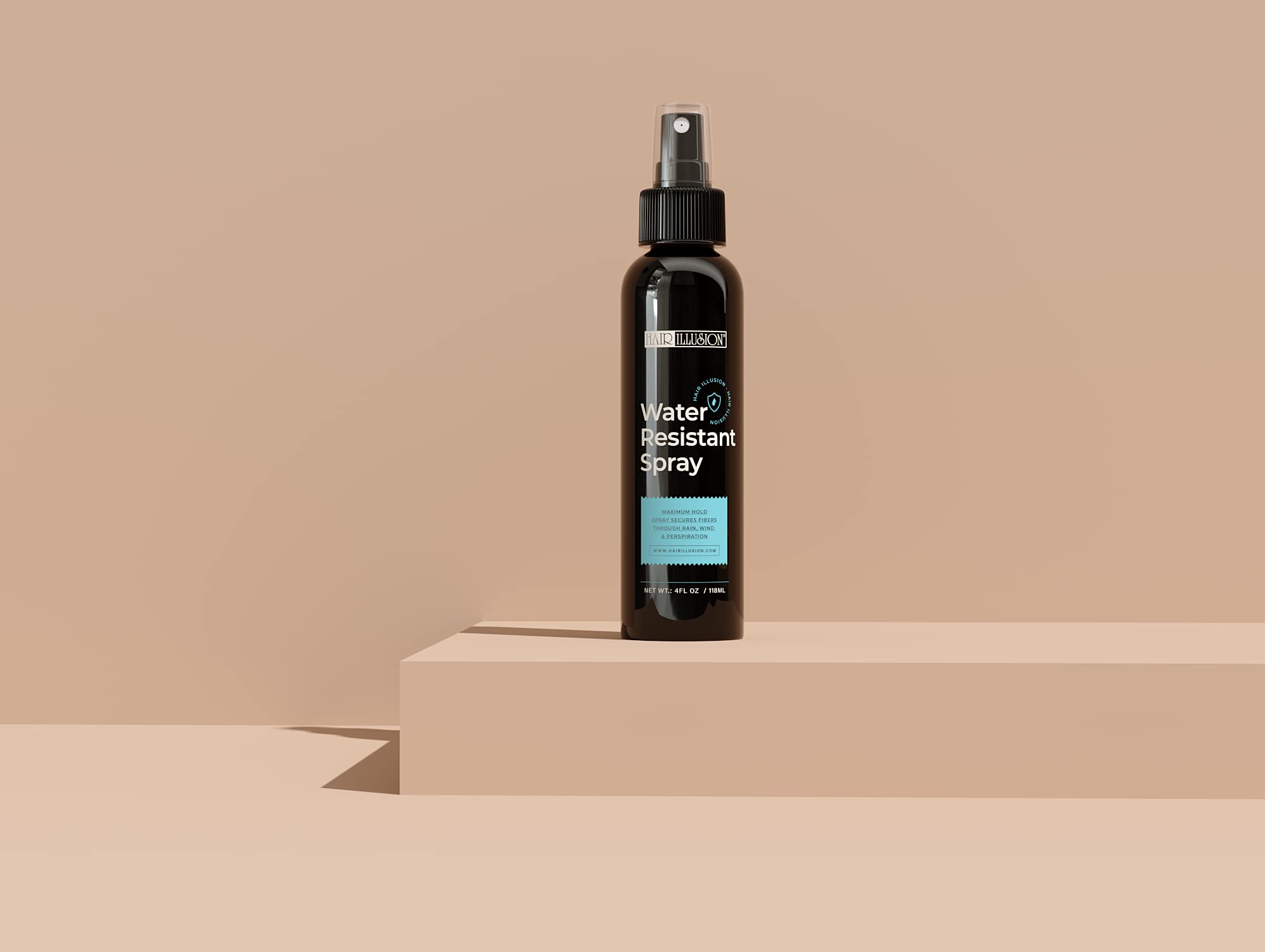 Hair Illusion, aplicación del spray para un peinado natural
