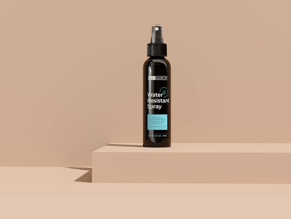 Hair Illusion, aplicación del spray para un peinado natural
