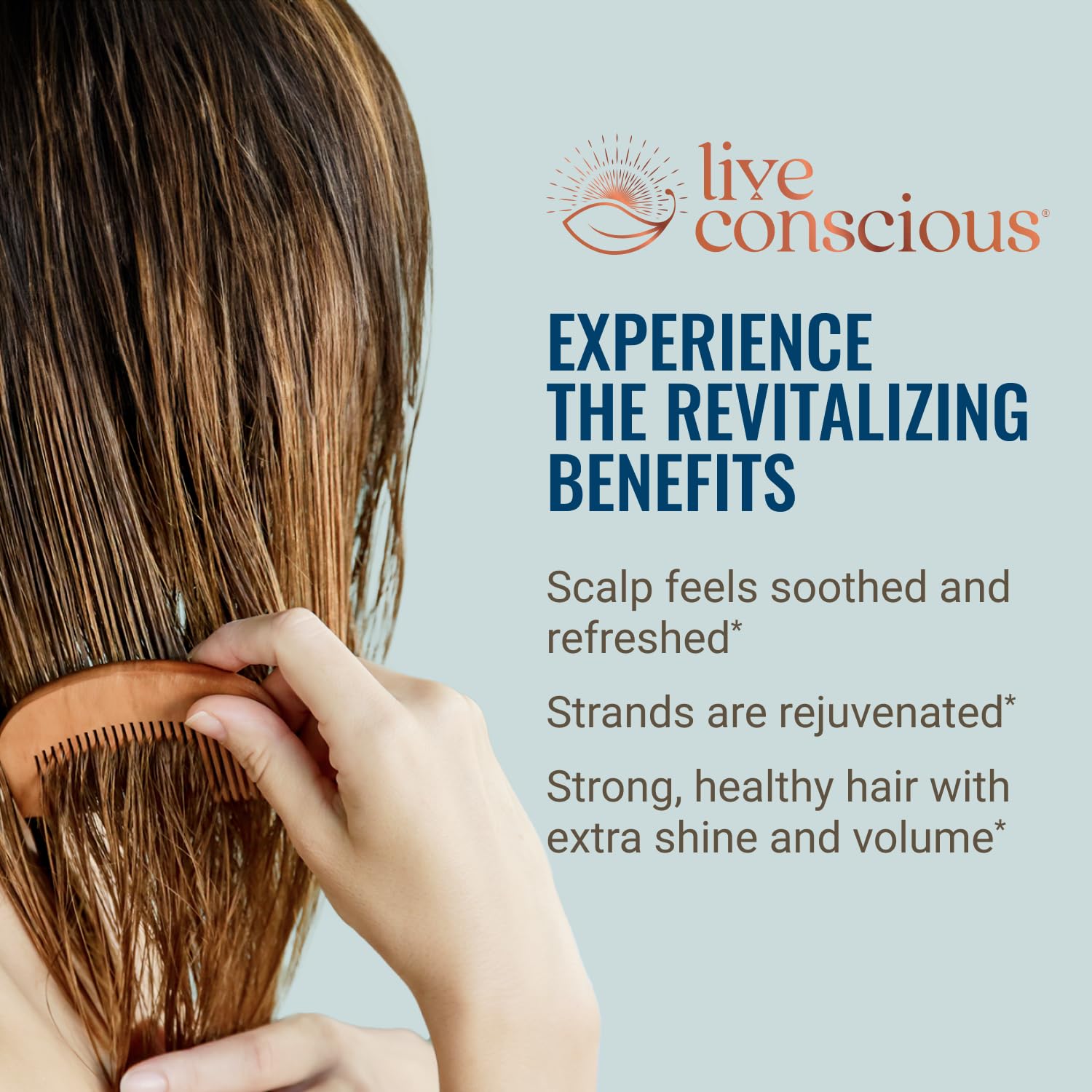 Hair La Vie formula addresses stress and nutrition gaps affecting hair.