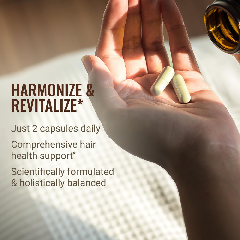 Adult women using Hair La Vie may notice healthier-looking, fuller hair.