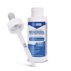 Hair Regen Minoxidil: pipeta dosificadora para aplicación precisa en el cuero cabelludo