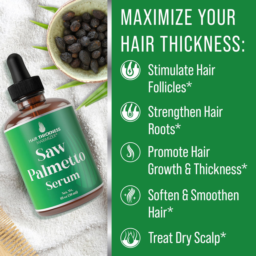 Hair Thickness Maximizer: romero y menta para aroma agradable y cuidado diario.