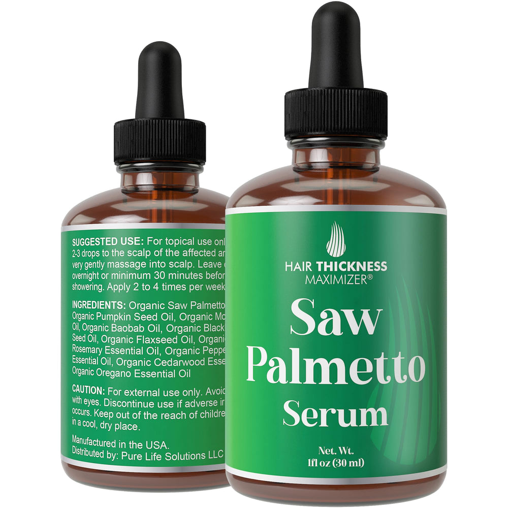 Hair Thickness Maximizer: sérum en botella para una apariencia más gruesa y suave.