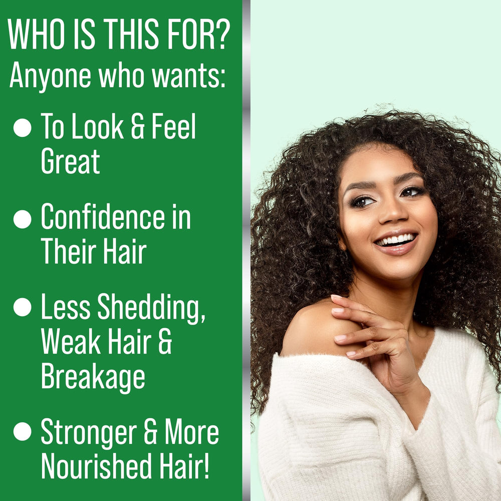 Maximizador del grosor del cabello: textura sedosa lista para peinado.