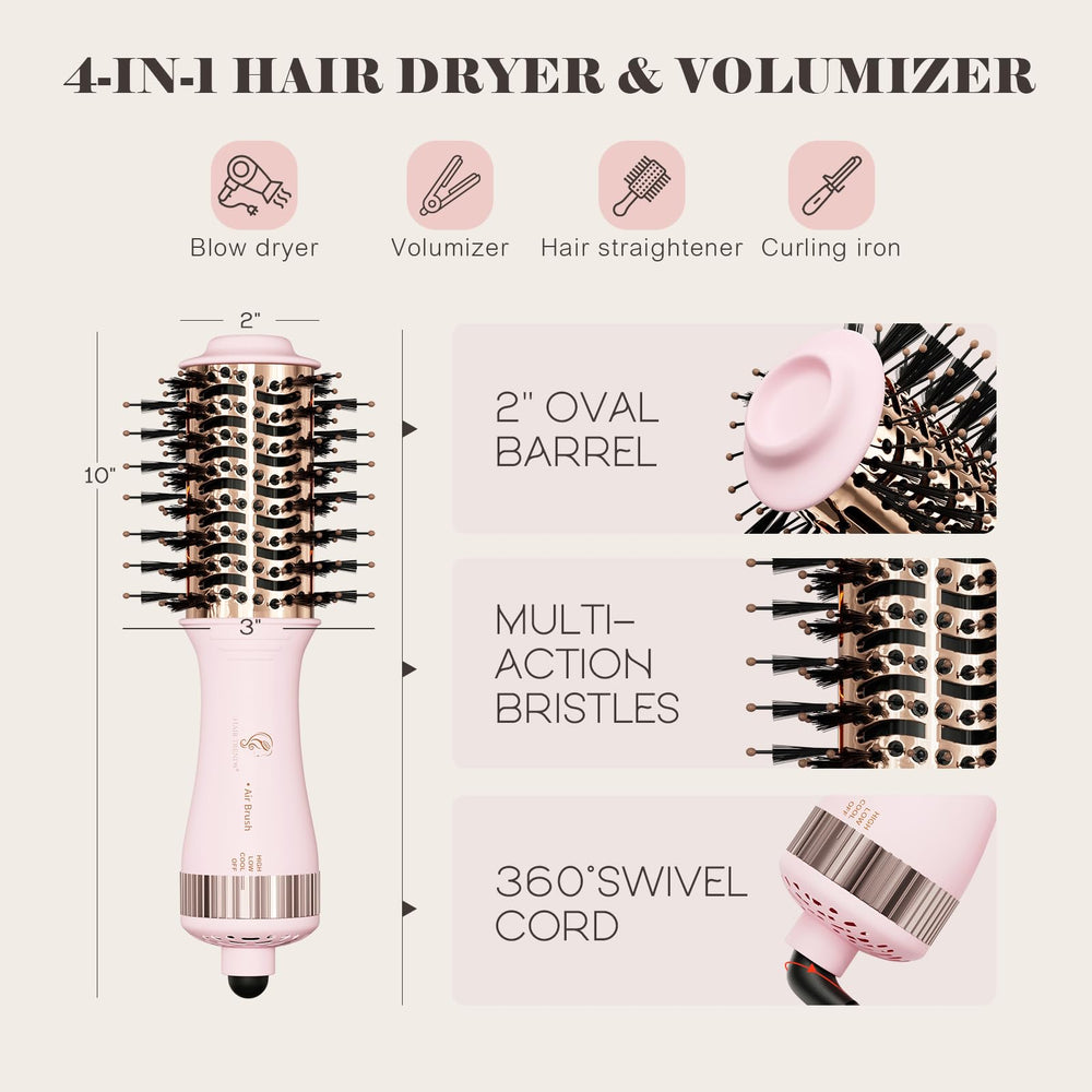 Hair Trends lightweight 0.88 lb travel essential fits in bag.