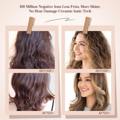 Hair Trends nano titanium technology for faster heat and lasting volume.