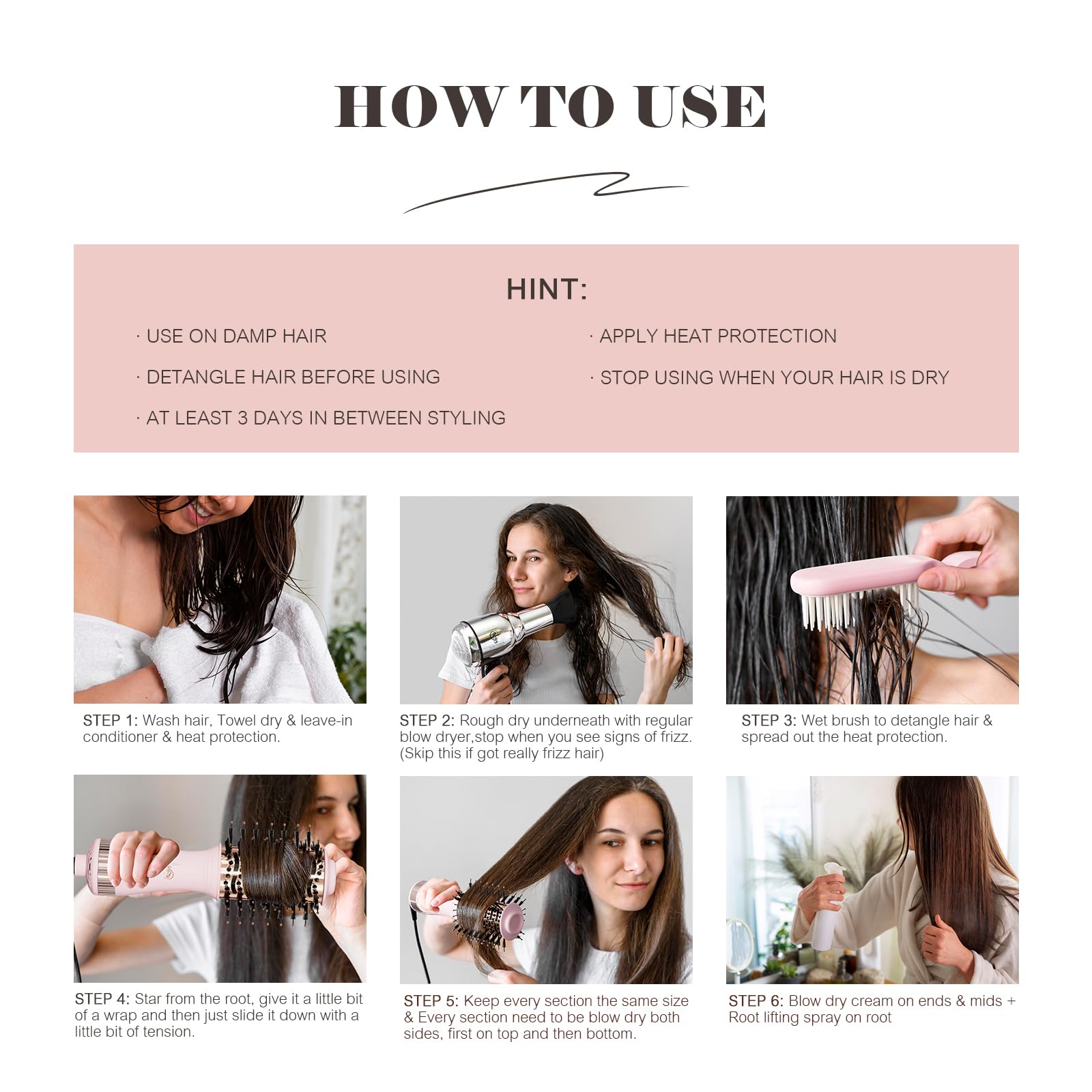 Hair Trends safety plug with ALCI/ETL for safe abroad use.