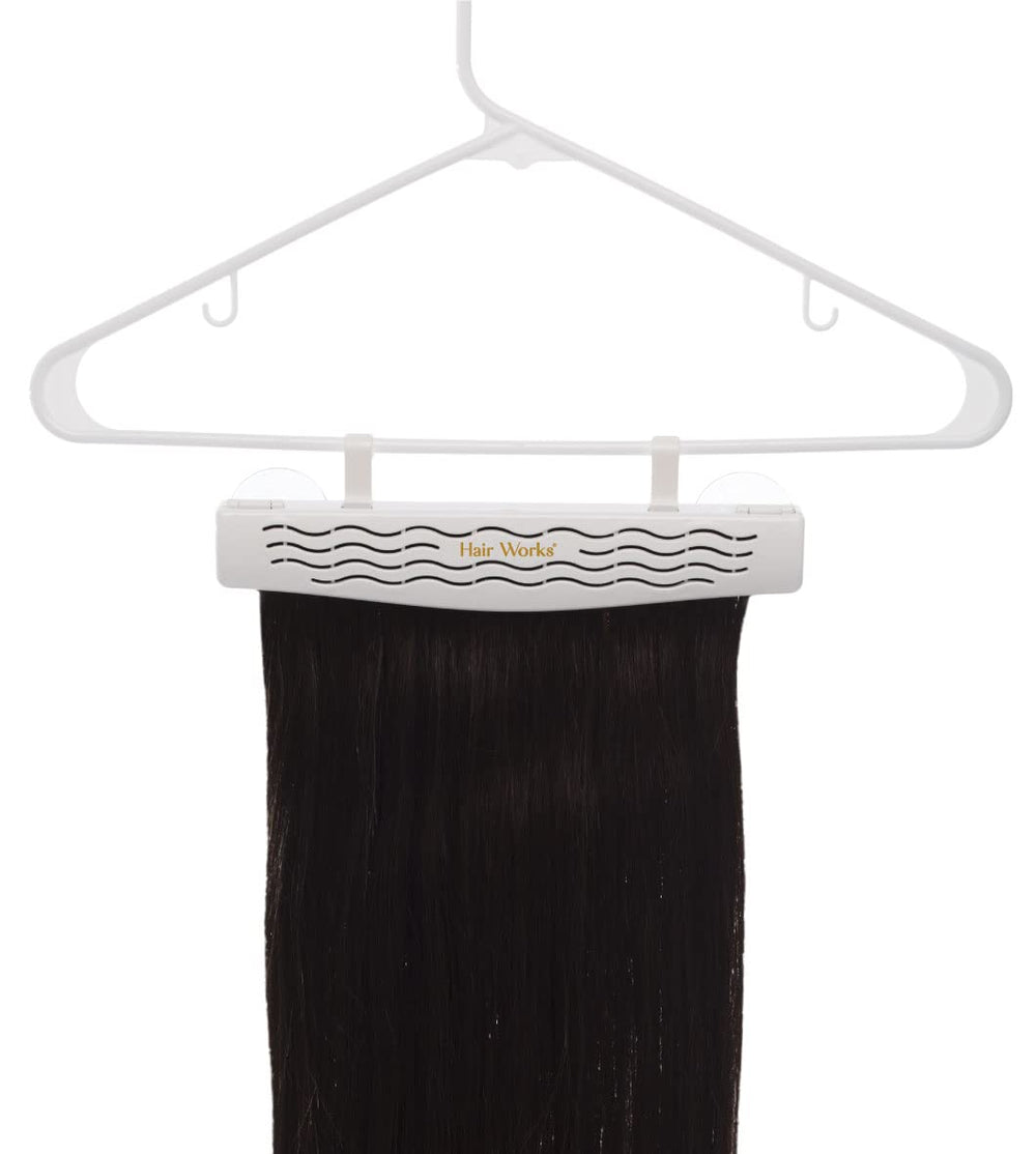 Hair Works lightweight case designed for handling extensions with ease.
