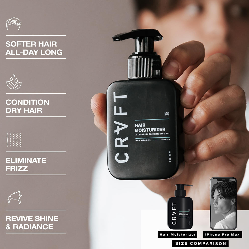 Hair Craft Co. CRVFT Condicionador Diario: aroma sedoso para un momento de cuidado diario.