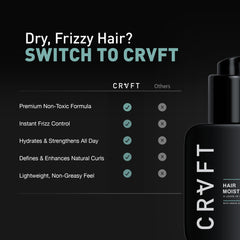 Hair Craft Co. CRVFT Condicionador Diario: textura cremosa que suaviza el cabello.