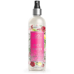 Hairfinity Rice Water Hair Mist, botella 8oz para hidratación suave.