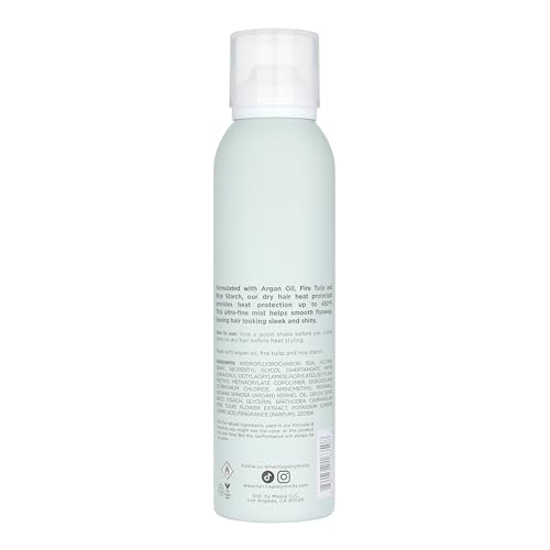 Hairitage spray protector para cabello mojado, aplica hidratación durante el peinado.