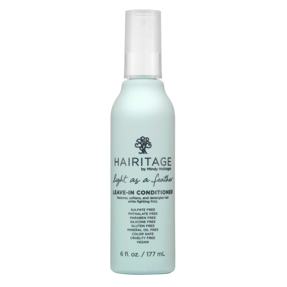 Hairitage spray desenredante para aplicación rápida y suave en el cabello
