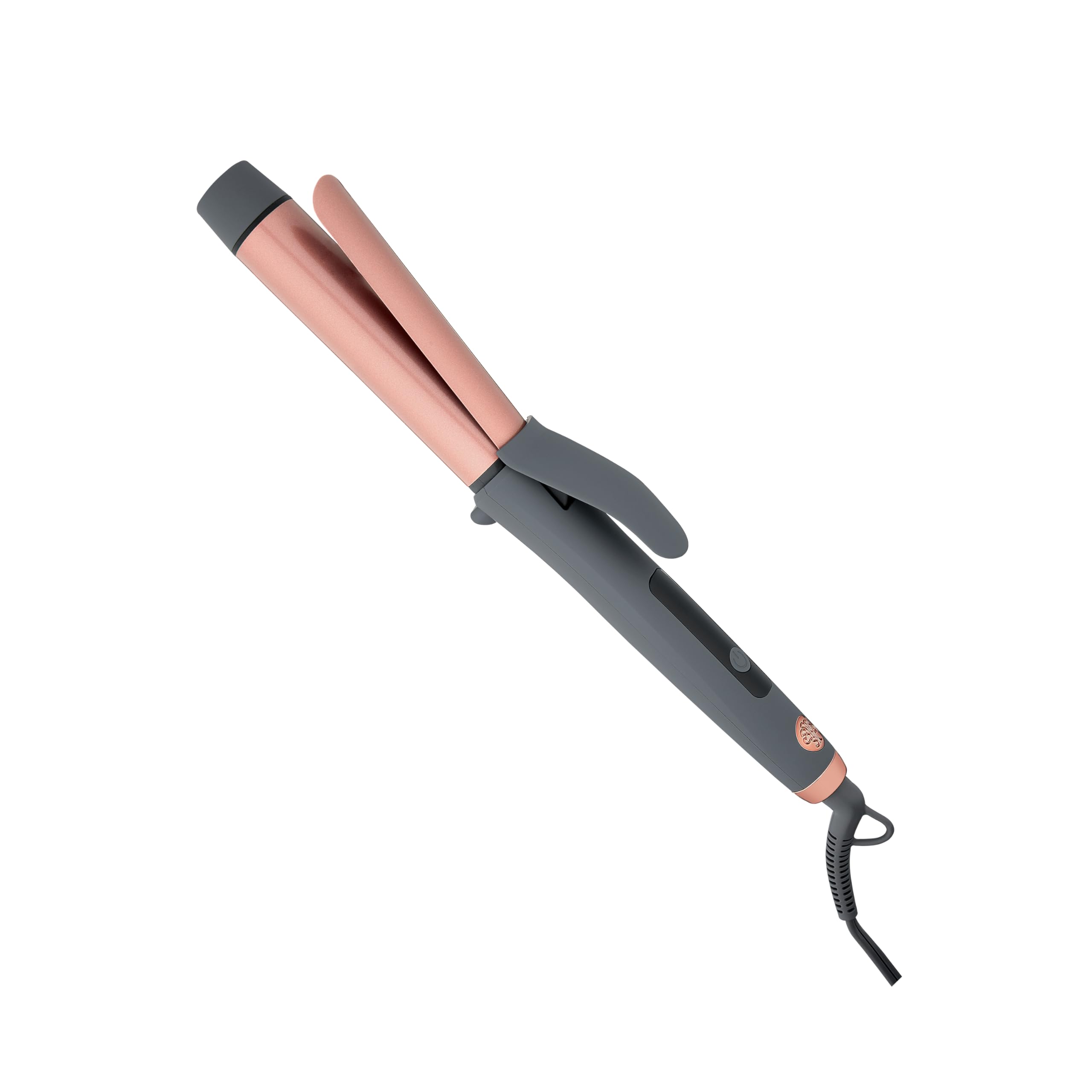 Hairitage Curl Envy with ceramic tourmaline barrel for silky, frizz-reduced curls.