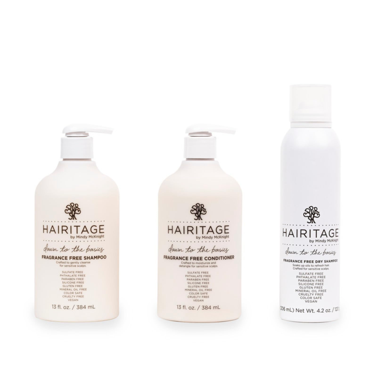 Hairitage champú Esencial, tamaño 13 oz, opción práctica para el hogar.